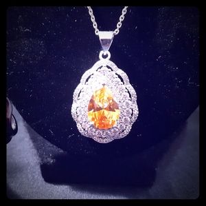 Necklace and earrings set